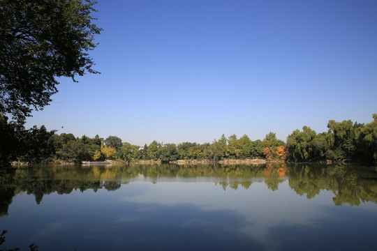 北京大学校园风光之未名湖