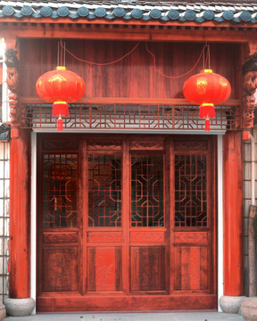 中国风 门