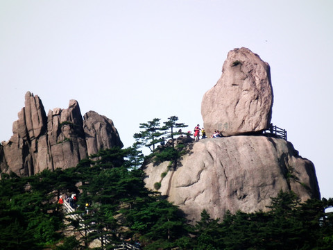 黄山 飞来石 （非高清）