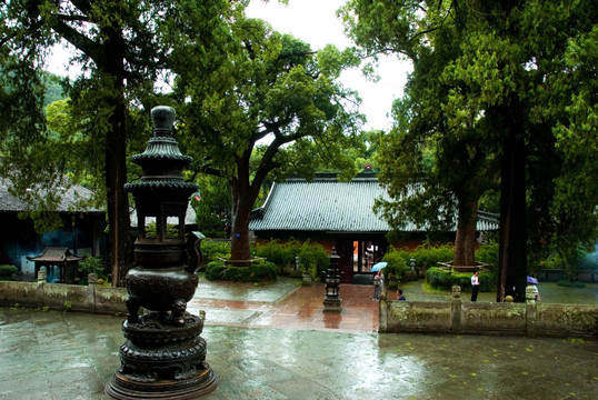 浙江天台山国清寺