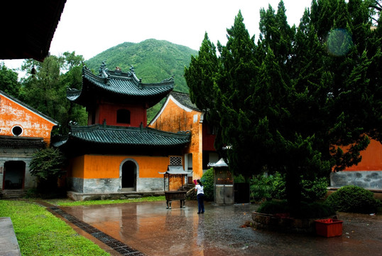 浙江天台山国清寺