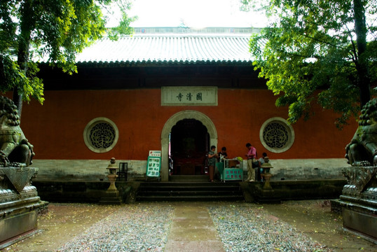 浙江天台山国清寺