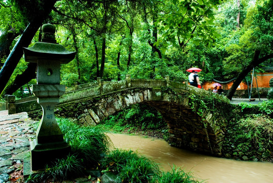 浙江天台山国清寺