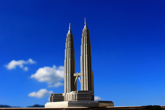马来西亚石油双塔模型