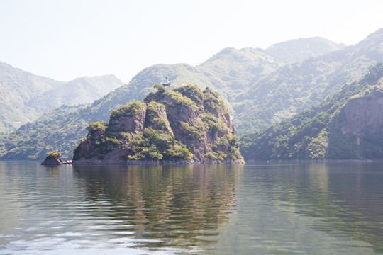 燕塞湖 湖心岛