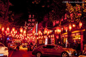 北京东直门夜景