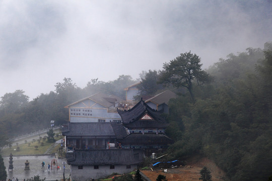 紫极宫及周围建筑