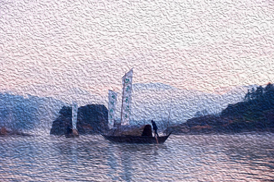 油畫