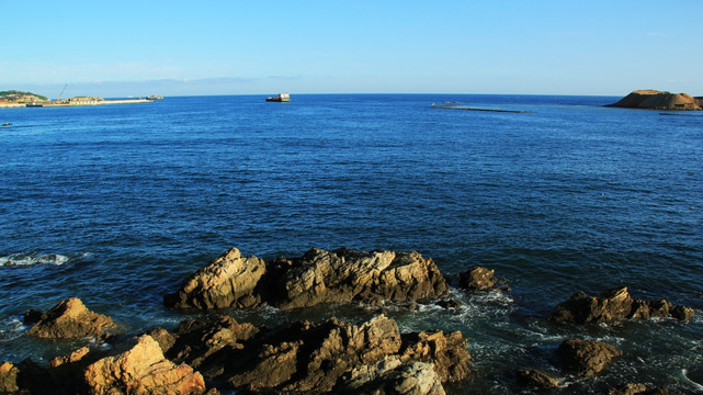 大连老虎滩海景