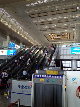 南京火车站 南站 电梯