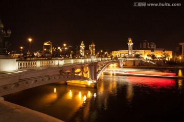 海河夜景