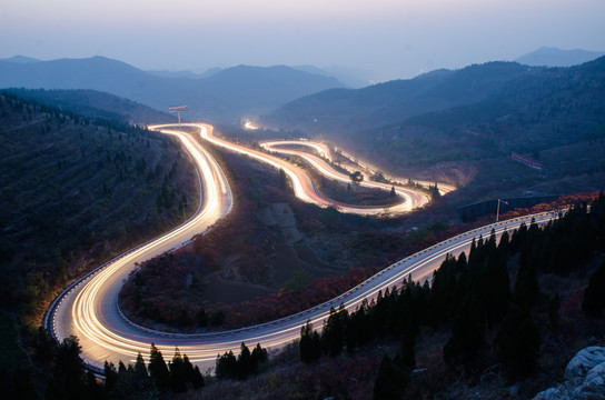 牛角岭夜景