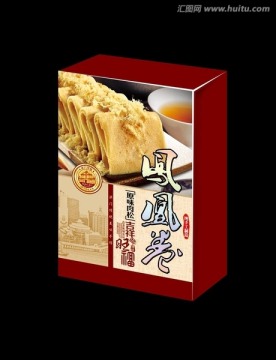 原味肉松鳳凰卷平面圖