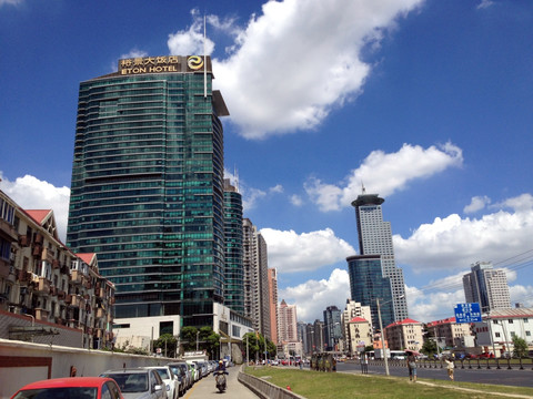 上海浦东 街道 城市建设