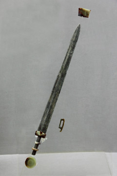 战国玉饰剑