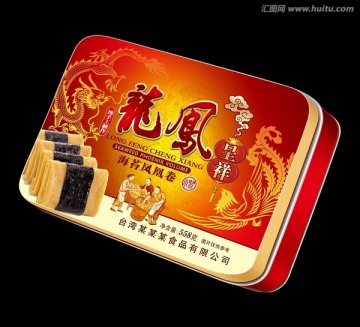 龍鳳呈祥鳳凰卷平面圖