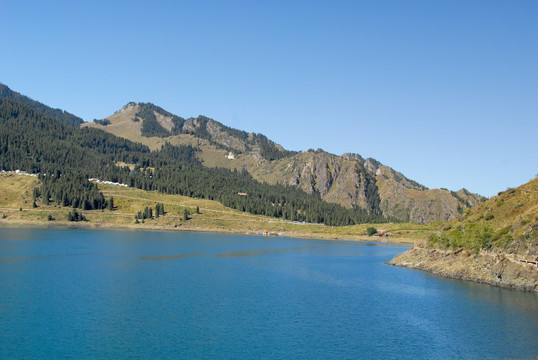 天池 高山湖