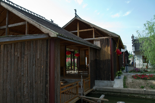 崇明島瀛東村 古村落 農(nóng)家樂