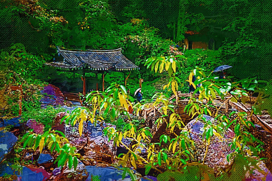 油畫