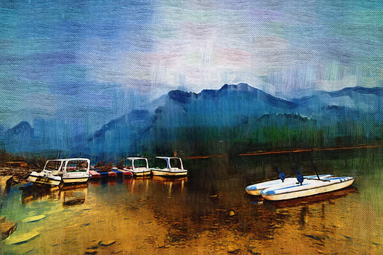 油畫(huà) 風(fēng)景畫(huà)