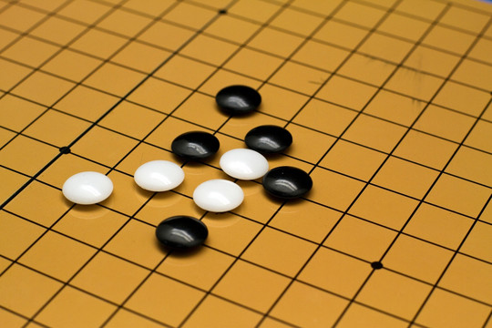 围棋 益智 棋盘 棋子 黑白棋