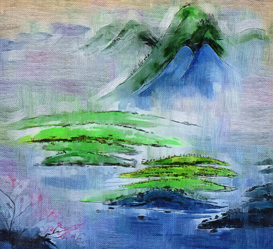 山水畫 抽象畫