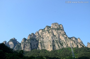 云台山风景 青山绿水