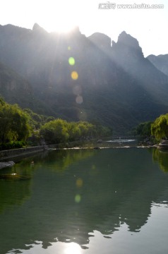 云台山风景 青山绿水