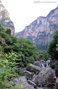 云台山风景 青山绿水