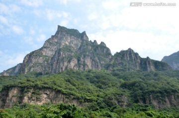 云台山风景 青山绿水