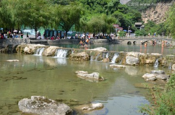 云台山风景 青山绿水