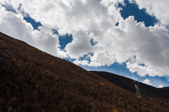 西藏风光 高山