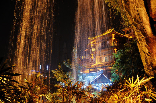 重庆洪崖洞夜景