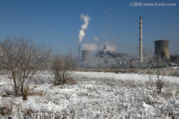 永定河森林公园雪景