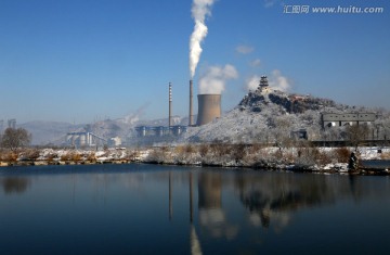 永定河森林公园雪景