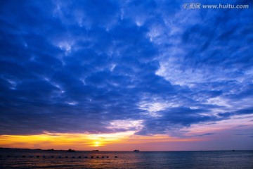 芭堤雅海灣黃昏