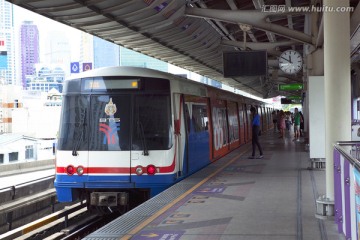 曼谷地铁站台