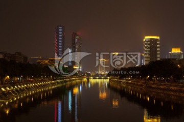 成都锦江夜景