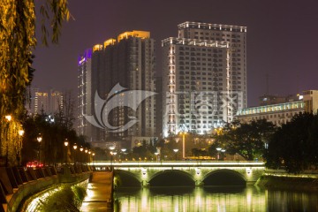 成都锦江夜景