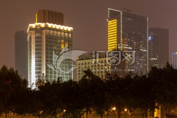 成都锦江夜景