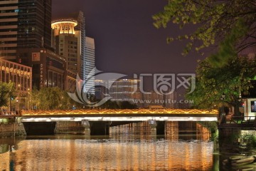 成都锦江夜景