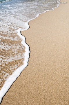 沙滩与海浪