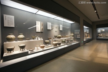 南京博物院 博物馆 展厅 室内