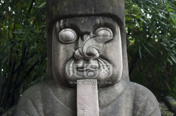 成都武侯祠 文官像