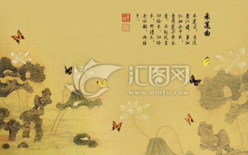 荷花壁紙 墻紙 背景墻