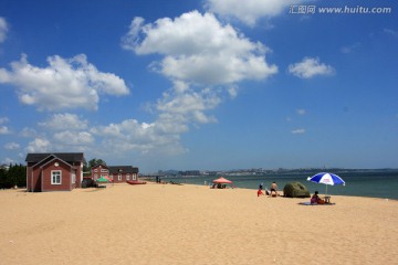 夏天海上沐浴