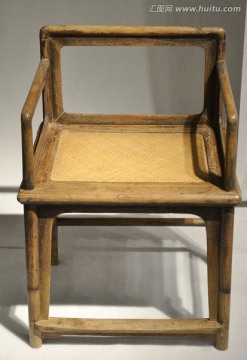 清代榉木玫瑰椅  古代家具