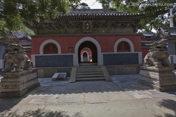 戒台寺 寺庙建筑 北京 古迹