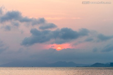 三亚湾日落