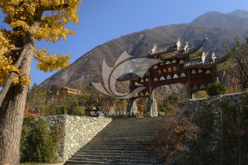 汶川大禹农庄风光